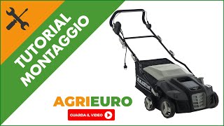 Arieggiatore elettrico BlackStone ES1800  montaggio scarificatore con Potenza di 1800 Watt [upl. by Eseilanna465]