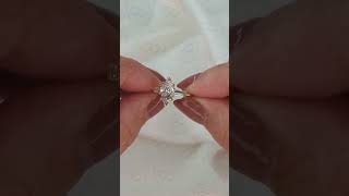 1CT Marquise Cut LabGrown Diamond Six Prong Engagement Ring [upl. by Rekcut]