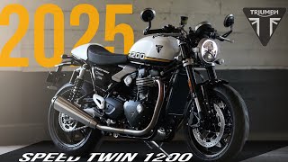 Triumph Unleashes the 2025 Speed Twin 1200 A NeoRetro Powerhouse [upl. by Anselm]