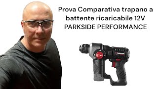 Test Trapano a Battente ricaricabile 12V PARKSIDE PERFORMANCE PBHAP 12A1 [upl. by Netsirc]