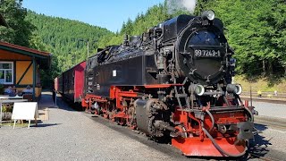 Selketalbahn im Sommer 2017  Harzer Schmalspurbahnen [upl. by Herminia]