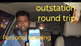 outstation personal booking delhi ncr taxi vlog [upl. by Ayin877]