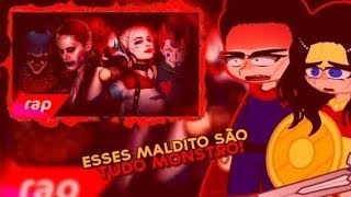 🎭Liga da justiça React  Circo dos horrores 2  NERD HITS🎭012 [upl. by Ahtennek342]