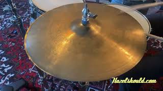 Vintage Zildjian 15” EARLY NEW BEAT Hihats 996 1224 g [upl. by Etienne554]