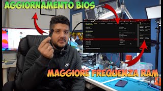 Aggiornare bios e ram su rog strix asus rogstrix [upl. by Ahsilrae609]