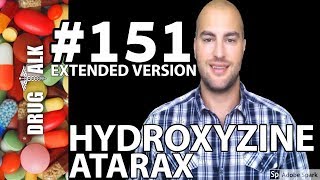 HYDROXYZINE VISTARIL  EXTENDED PHARMACIST REVIEW  151 [upl. by Zug]