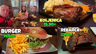 KOLJENICA PILEĆI BURGER I REBARCA VLOG IZ DUSSELDORFA [upl. by Johnette75]