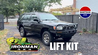 Nissan Pathfinder R50 Instalando Lift kit 3” y másPartes Nuevas A La Suspension [upl. by Lyram932]