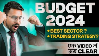 Interim BUDGET 2024 Key Sectors in Stock Investing amp TRADING Strategy  Bank Nifty in Share Market [upl. by Nitsug]