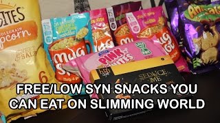 Slimming World Free amp Low Syn Snacks [upl. by Phaidra]