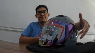 GIVI  Aria M330 Helmet Unboxing amp Visor Change [upl. by Keily]