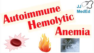 Autoimmune Hemolytic Anemia  Warm Cold amp Paroxysmal Cold Hemoglobinuria  Symptoms Treatment [upl. by Sido]