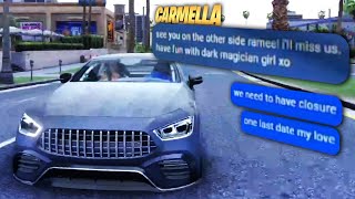 Ramee Received a BreakUp Message From Carmella  NoPixel RP  GTA  CG [upl. by Braca]