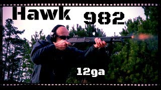 IAC Hawk 982 Shotgun 12ga Remington 870 Clone Review HD [upl. by Schuyler893]