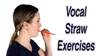 Vocal Straw Exercises SemiOccluded Vocal Tract Voice Therapy [upl. by Jenne986]