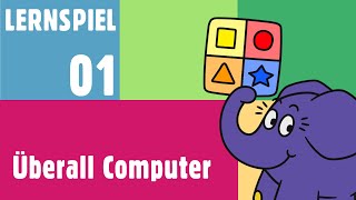 Programmieren mit dem Elefanten  Tutorial Spiel 1  Überall Computer Der Elefant  WDR [upl. by Tesil]