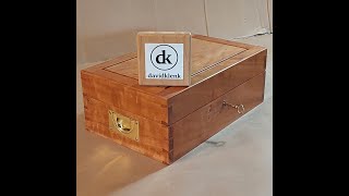 Large Jewelry Box Gluing up dovetails Episode 6 [upl. by Esnohpla943]