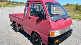 1993 DAIHATSU HIJET JUMBO S83P  4WD  KEI TRUCK  JDM  WALK AROUND [upl. by Octavian188]