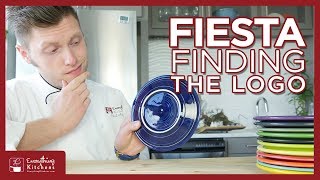 Find the Fiesta Markings and Logo  Fiesta Dinnerware Unmarked [upl. by Nohsav143]