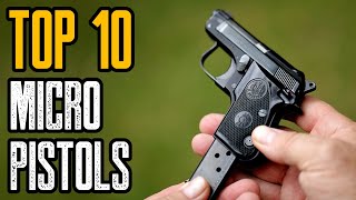 Top 10 Micro Pistols 2022  Best Pocket Handguns 2022 [upl. by Belloir]