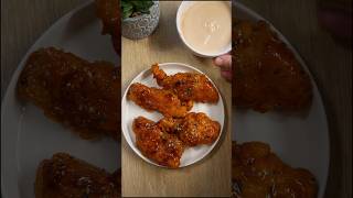 Poulet Frit Sauce Piquante 🌶🌶recette raisingcanes pouletfritchicken food viral shorts [upl. by Esorlatsyrc]