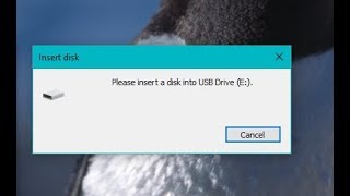 How to fix with USB Flash Drive insert disk [upl. by Keligot]