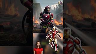 Super hero becomes Firefighter Part 1 marvel superhero DC shorts NMKHero [upl. by Vesta]