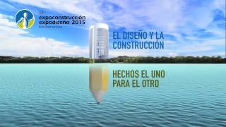 Expoconstrucción y Expodiseño 2015  Corferias [upl. by Lidah]