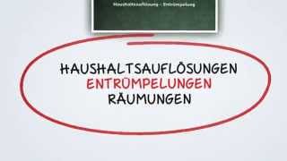 Haushaltsauflösung und Entrümpelung in Kiel  die zuverlässigen RäumungsProfis [upl. by Pentheas]