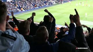 JUNINHO BACUNA SONG Blues fans celebrate at West Brom [upl. by Coveney]