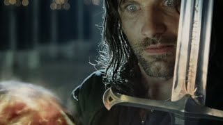 Escena Extendida de quotEl Retorno del Reyquot HD  Aragorn se revela a Sauron usando la Palantir [upl. by Jilly497]