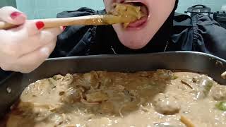 💚🍀😍ASMR Eating Irish Meatball Stew Mukbang  MARYAM HARBAWI [upl. by Fishback192]