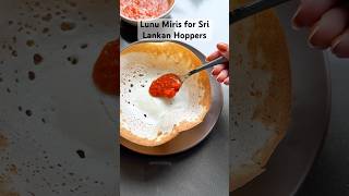 Lunu Miris for Sri Lankan hoppers [upl. by Silvio]