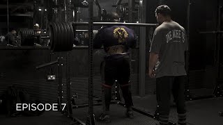 280KG SB SQUAT ROUND 2  FOR THE MASS  EPISODE 7 [upl. by Anairda]