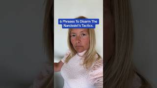 6 Phrases To Disarm The Narcissists Tactics [upl. by Yelnahs668]