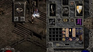 Diablo 2 Adding Sockets To A Volcanic Tiara Example [upl. by Ani]