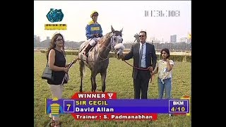 Sir Cecil with David Allan up wins The Indian 2000 Guineas 2018 [upl. by Annonyw]