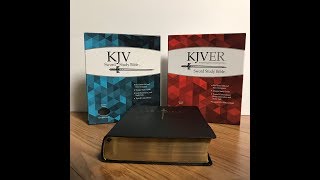 KJVERKJV Sword Study Bible Review [upl. by Mccafferty635]