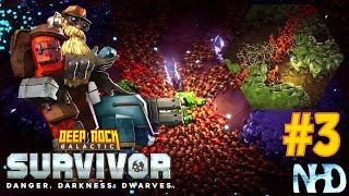 Lets Play Deep Rock Galactic Survivor Main Mission Hollow Bough  Engineer 3 [upl. by Curr609]