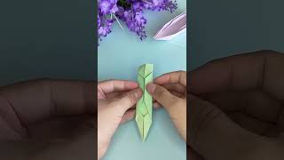 PAPER BOAT EASY ORIGAMI TUTORIAL DIY ORIGAMI BOAT PAPER CRAFT [upl. by Yarak]