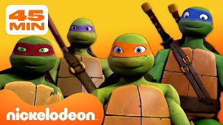 TMNT  Les Tortues Ninja en nonstop pendant 50 minutes daffilée  💥  Nickelodeon France [upl. by Gypsie]