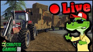 🚜 LS17 ★ Communitystream ★ Jeder kann mitspielen ★ Livestream vom 01072018 ★ ChaotiX Gaming [upl. by Ragnar978]