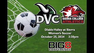 Womens Soccer DVC  Sierra radio [upl. by Alair]