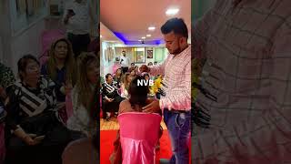 carryminati hairstyle academy salone unisex classes seminar workshop hair extensions [upl. by Yerxa]