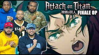 Attack on Titan The Final Season FINAL CHAPTER OP Reaction [upl. by Barby415]