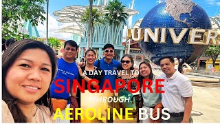 EXPRESS BUS TRAVEL TO SINGAPORE FROM KUALA LUMPUR MALAYSIA [upl. by Aamsa]