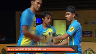 Liga Sepak Takraw STL 2017 Black Panthers selesa di takhta liga [upl. by Egroeg]