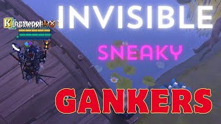 SNEAKY GANKERS İN REDZONE BRİDGE  Albion Online Group Gank amp PVP albiononline pvp [upl. by Noelopan]