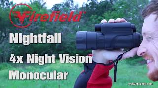 Firefield Nightfall 4x50 Night Vision Monocular [upl. by Lanni306]