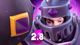 28 FAST MEGA KNIGHT CYCLE DECK IN CLASH ROYALE [upl. by Sada]